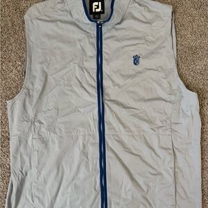FJ Men's Gray drift vest